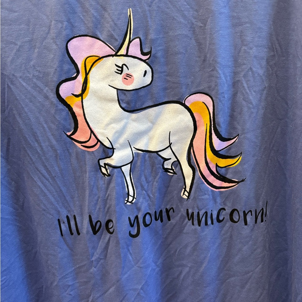 LuLaRoe Liv T Shirt 
“I'll Be Your Unicorn”